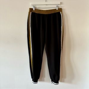 Side stripe dress joggers